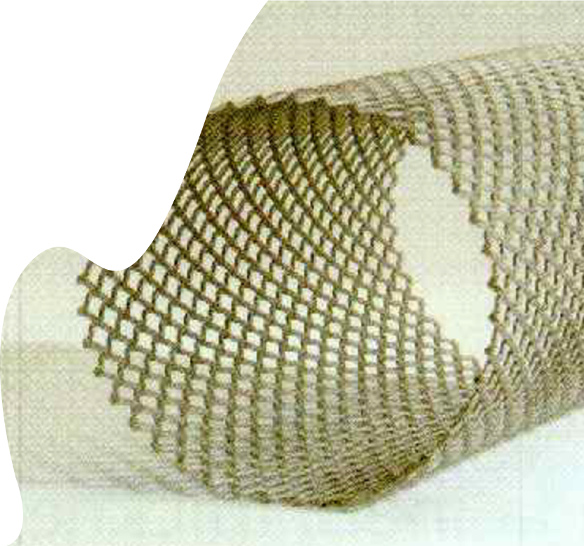 Cylindrical mesh anode